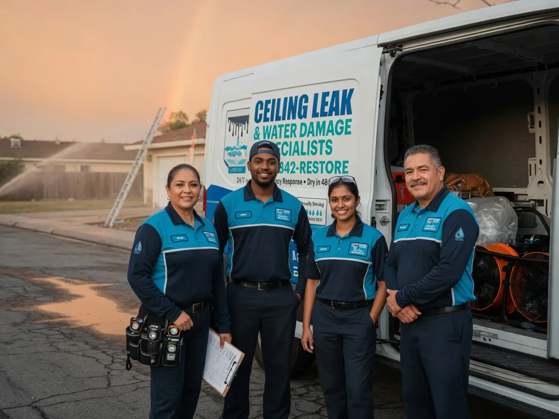 Ceiling Leak Cleanup company in Longview, TX