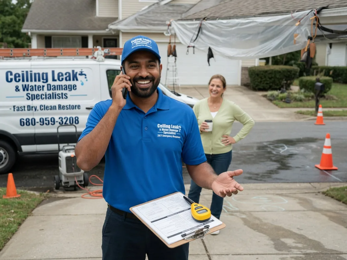 Ceiling Leak Cleanup Longview, TX FAQs